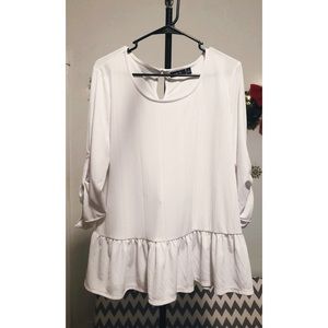 Peplum top